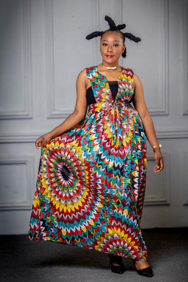 Robe Longue "Soleil d’Afrique"