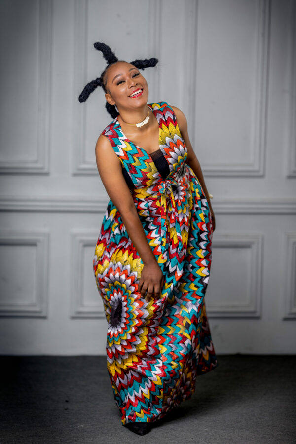 Robe Longue "Soleil d’Afrique" – Image 2