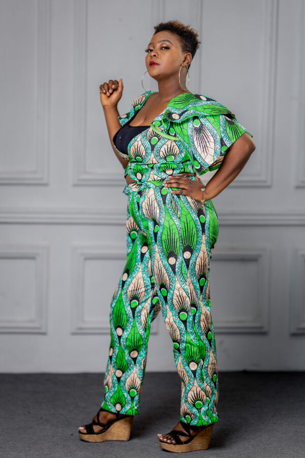 Jumpsuit “Peacock Elegance” – Image 2